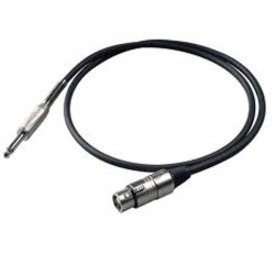 Proel Jack sbilanciato XLR femmina da 5mt