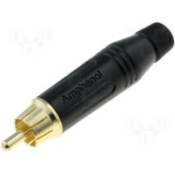 RCA Amphenol Black