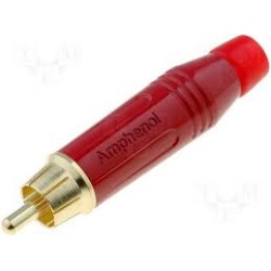 RCA Amphenol Red