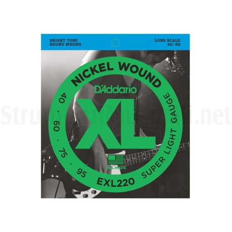 D'Addario EXL 220 Superr Light