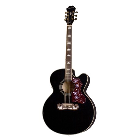 Epiphone EJ-200SCE BK