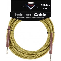 Fender® Custom Shop Performance Series Cable, 18.6', Tweed