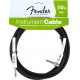 Fender® Performance Series Instrument Cable, 10', Black - Angle