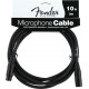 Fender® Performance Series Microphone Cable, 10', Black