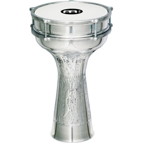 Meinl D HE-314-6 Darbuka Hammered aliminium con piattini